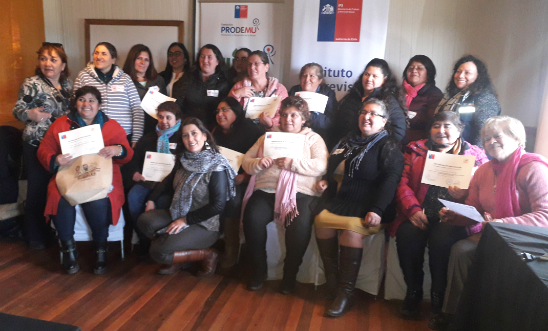 47 mujeres de zonas rurales del Biobío participaron entre ambas jornadas