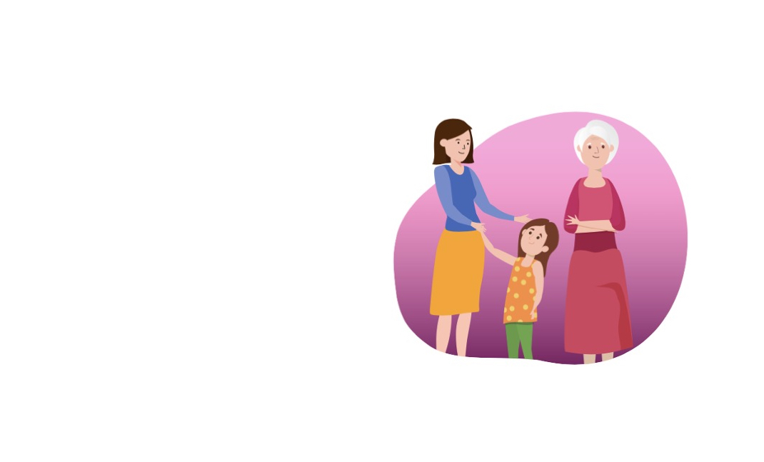Familia que recibe el Ingreso Familiar de Emergencia