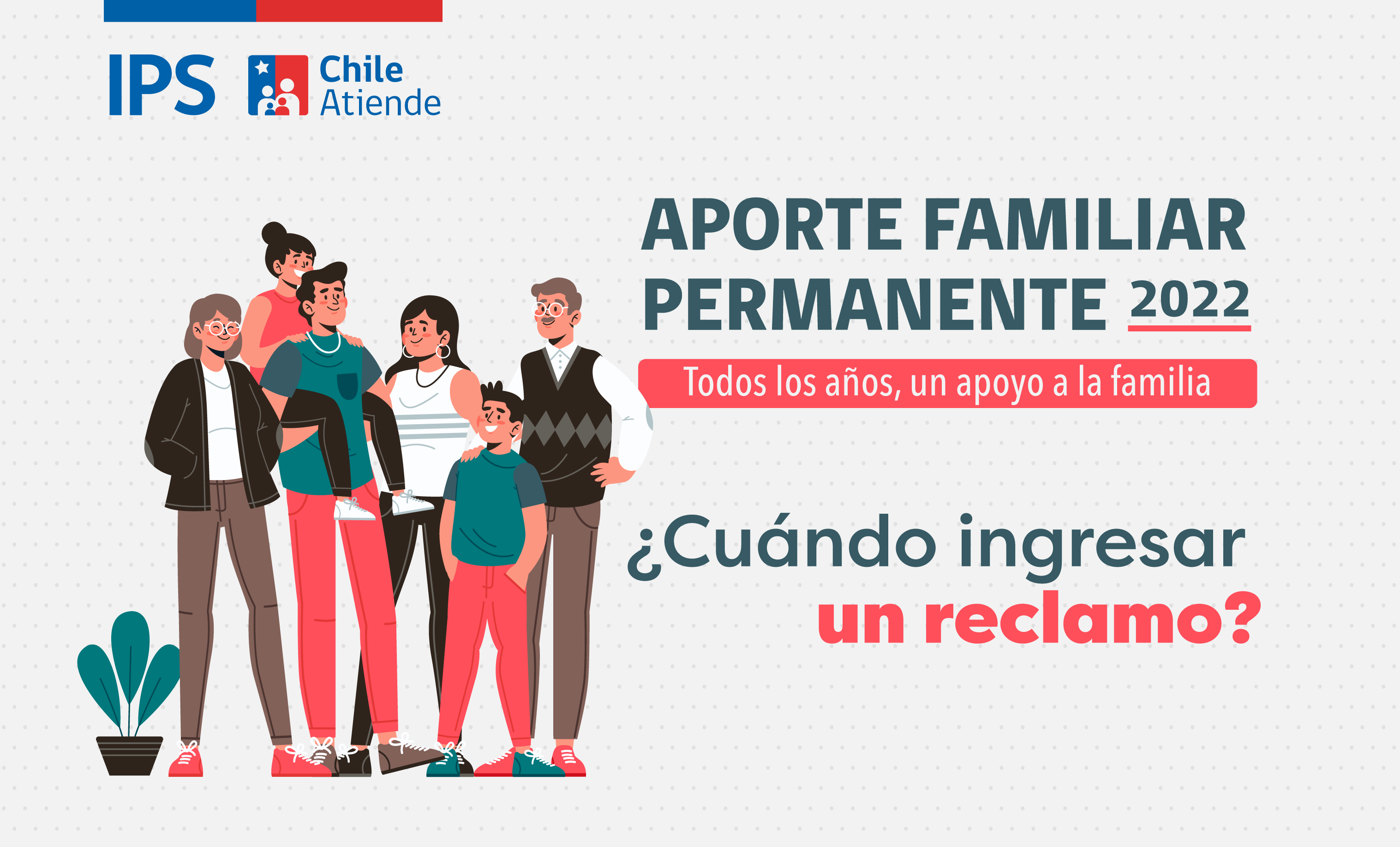 Grupo familiar de personas distintas edades.
